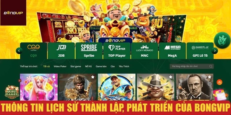 Giới thiệu về nhà cái Bongvip - Sân chơi cá cược đẳng cấp